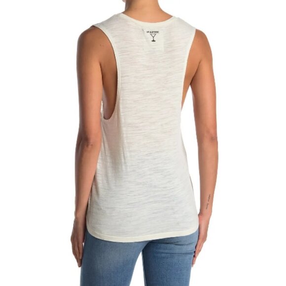 NWT Le Superbe “Gin & Juice” print muscle tank top - Picture 3 of 5